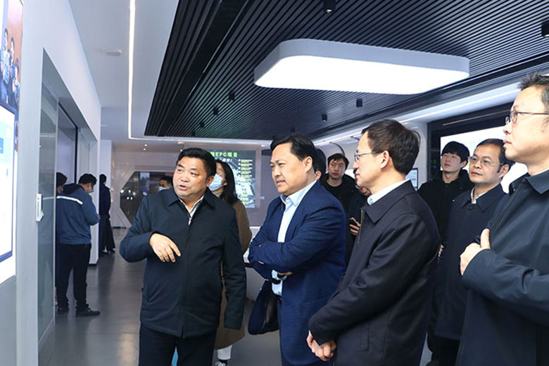江西省科技廳副廳長(cháng)陳金橋一行調研增鑫科技